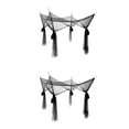 thumbnail image 1 of 2x Negro, 4 De Esquina, Dosel Para Cama, Mosquitera De Malla Fina, 190x210x240cm, 1 of 9