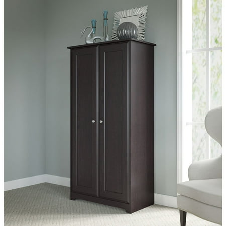 Bush Furniture Cabot Tall Storage Cabinet With Doors In Espresso