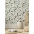 thumbnail image 2 of Chesapeake Birdie Grey Birch Wallpaper, 20.9-in by 33-ft, 2 of 3