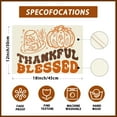 thumbnail image 4 of Thankful Turkey Thanksgiving Fall Cloth Placemats Set of 4 Table Mats Table Decorations 12x18 Inch, 4 of 6
