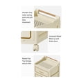thumbnail image 4 of Armoire de Rangement à Roulettes, Bac de Rangement Universel à 4 Niveaux pour Maison Chambre Bureau, 4 of 7