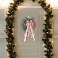 thumbnail image 3 of Ganfancp Corona de Navidad Anillo para Colgar En La Puerta Guirnalda de Agujas Ofertas Flash Liquidación 1* Guirnalda, 3 of 7