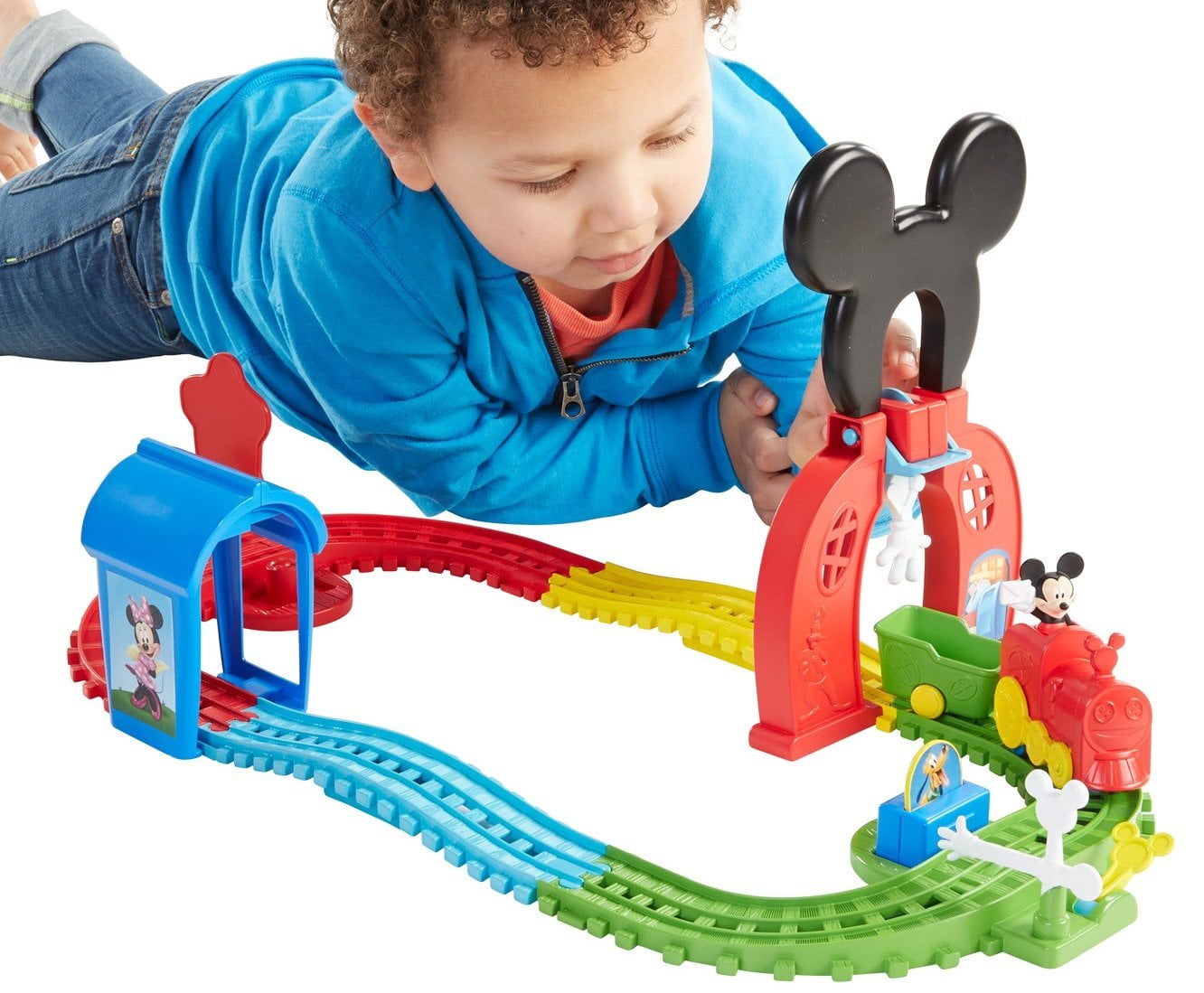 mickey mouse train set walmart