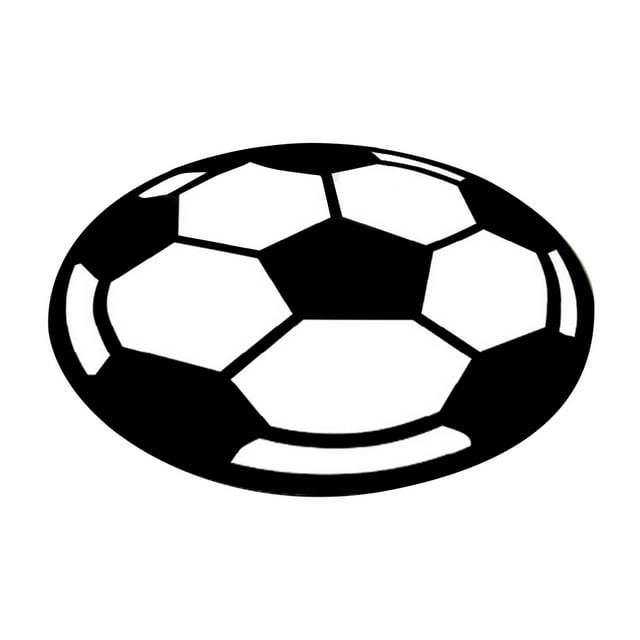 Belgian Velvet Round Carpet for Sports Theme Game Room Non Floor Mat Computer Chair Mat Reading Area Rug 2362 Inch