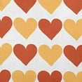 thumbnail image 2 of 20"x20" Simply Daisy Valentines Alternating Hearts Poly Accent Pillow, Yellow Qty 1, 2 of 5