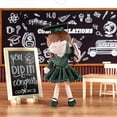 thumbnail image 5 of Gloveleya 16" Green Graduation & Back-to-School Plush Doll - 2026 Milestone Gift for Kids, 5 of 10