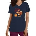 thumbnail image 1 of Womens Top,Casual Short Sleeved V Neck Double Pockets Work Uniform,Womens Work Tops, 1 of 7