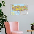 thumbnail image 6 of Turkey Map Posters Poster Decorative Painting Canvas Wall Art Living Room Posters Bedroom Painting 20x30inch(50x75cm), 6 of 6