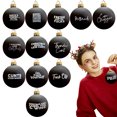 thumbnail image 3 of Navidad Broma Adornos Bolas Chuchería Ofensiva Divertida, 3 of 8
