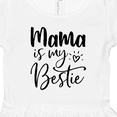 thumbnail image 4 of Inktastic Mama is My Bestie Girls Toddler Dress, 4 of 5