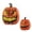 A004- Clear (Mask D), variant on Spooky Pumpkin Decor Scary Evil Pumpkin Jack O Lantern Decor for Haunted House Porch Indoor Halloween Display 13X12X6 Inch Decorative Artificial Resin Pumpkin Halloween Prop