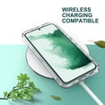 thumbnail image 6 of ULAK Phone Case for Samsung Galaxy S22 Case for Men Women, 3 in 1 Heavy Duty Shockproof Case for S22 5G 6.1 inch, Crystal Clear, 6 of 9