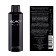 Kenneth Cole Black Body Spray for Men, 6 oz