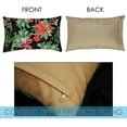 thumbnail image 3 of Toland Home Garden Set of 2 Bold Poinsettias Winter Pillow Covers 12x18 Inch Bird Throw Pillows, 3 of 4