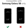thumbnail image 2 of FYBTO Double Protection pour Étui Samsung S8, Protection Antichoc Étui Double Couche pour Samsung Galaxy S8 - Ardoise, 2 of 5
