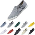 thumbnail image 2 of XIMIN Mens Leisure Loafers Slip-On Flat Shoes Comfortable Slip on Shoes Cap Toe Breathable Walking Spring Autumn Loafers Casual Fashion Moccasins, 2 of 5