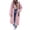 *Pink, variant on VBVC Women's Oversized Long Zip Up Hoodie , Drawstring Hooded Jacket For Women , Ladies' Casual Fall Winter Outerwear with Pockets, Gray , S-3XL