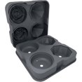 thumbnail image 3 of Ice Cube Tray, 2.5 Inch Ice Cube Silicone Molds, 2 Cavity Rose 2 Diamond Ice Ball Maker, 3 of 4