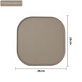 thumbnail image 1 of Tapete de silicona para comida para perros, resistente al agua, fácil de limpiar en lavavajillas, tapetes para mascotas y gatos con bordes elevados, bandeja para manteles individuales para d, 1 of 5