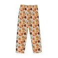 thumbnail image 3 of Vsdgher Hot Fresh Pizza Print Mens Pajama Pants Sleep & Lounge Pants, PJ Bottoms With elastic waistb and Pockets, 3 of 5