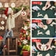 thumbnail image 3 of 40 piezas de artesanías de madera, copos de nieve navideños, adornos navideños creativos para fiestas, decoraciones navideñas, 3 of 6