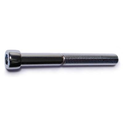 

1/4 -28 x 2-1/4 Chrome Smooth Head Socket Cap Screws (10 pcs.)