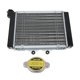 thumbnail image 1 of Radiador enfriador de motor de refrigeración por agua con ventilador para 150cc‑250cc PIT Quad Dirt Bike Motocicleta 4 ruedas, 1 of 20
