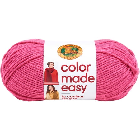 Lion Brand Yarn Color Made Easy-Pink Lemonade | Walmart Canada