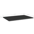 thumbnail image 5 of Bookshelf Boards Charmma Bookcase Panels 8 pcs High Gloss Black 23.6"x15.7"x0.6" Chipboard, 5 of 5