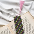 thumbnail image 6 of Kdxio Mardi Gras1 Print Metal Tassel Bookmarks,Perfect Gift for Art Lovers and Bookworms Metal Bookmarks for Women, 6 of 8