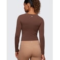 thumbnail image 2 of CRZ YOGA Butterluxe Long Sleeve Shirts for Women Workout Athletic Casual Tops Slim Basic Tight Shirt, 2 of 5