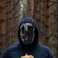 thumbnail image 3 of Accesorios para la cabeza, fiesta de hombre enmascarado para Halloween, negro, 3 of 4