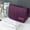 Purple PP, variant on Wet Dry Cosmetic Organizer Hooked Wash Bag Reasonable Partition Large Capacity toiletries Makeup Cationic Warp Weft Fabric Hanging Metal Zipper 9.6x3x5.1in 1 Pack