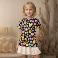 thumbnail image 4 of Lovzfmll Toddler Girl's T-Shirts, Graphic Print Short Sleeve Tee, Casual Loose Fit Pullover Graphic Tees for 3-4 Years, 4 of 7