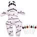 thumbnail image 3 of GRACEART 9 inch Voodoo Doll Revenge Spell with 7 pcs Skull Pins (Style-A), 3 of 10