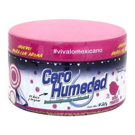 Deshumificador Ambiental Cero Humedad con Aroma a Primavera 430 g