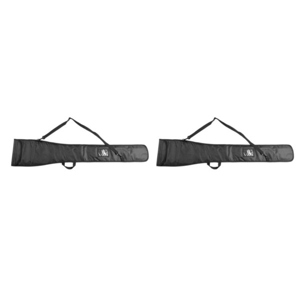 Greeniant BLACK DURABLE OXFORD PADDED BAG FOR BOAT PADDLE CANOE PADDLE PADDLE KAYAK Tipo 1 2piezas