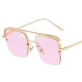 thumbnail image 1 of de sol cuadradas de estilo Retro para hombres y mujeres, de sol grandes marco elegante y degradado para conducir en pya, tamaño, Colcomx gafas de sol de mujer, 1 of 4