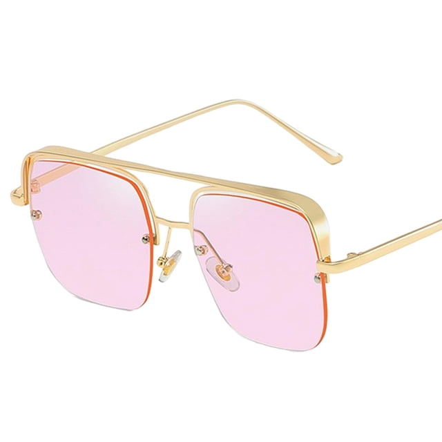 de sol cuadradas de estilo Retro para hombres y mujeres, de sol grandes marco elegante y degradado para conducir en pya, tamaño, Colcomx gafas de sol de mujer