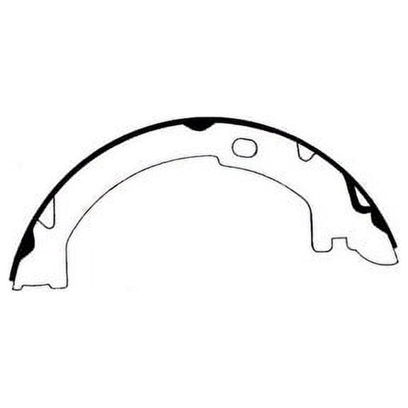 Centric Brake Shoe Set, #111-07250