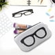thumbnail image 5 of Estuche portátil con cremallera para guardar anteojos Estuche para anteojos de fieltro blanco, 5 of 8