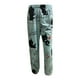thumbnail image 4 of Puntoco Moda Mujer Verano Deporte Pantalones de pierna ancha Impresión Casual Pantalones largos sueltos Puntoco Puntoco-1718, 4 of 5