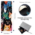 thumbnail image 4 of Cat Gym Towel Yoga Towels Yoga Mat Towel, with Storage Bag, 72.8"x26.8", Suitable for Yoga, Pilates, Fitness, Etc., 4 of 6