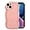 Pink, variant on for iPhone 13 Case 6.1 Inch Curly Wave Frame Phone Case Cute Design Color Aesthetic Phone Case Soft TPU Shockproof Protective Bumper Case Cover for Girls, Beige