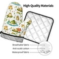 thumbnail image 4 of Gaeub Cute Frog Print Oven Mitts and Pot Holders Sets of 2,Heat Resistant Pad,Cooking Gloves, for Baking BBQ Home Decor, 4 of 7