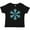 AB-Black, variant on Inktastic Icy Blue Winter Snowflake Boys or Girls Baby T-Shirt