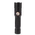 thumbnail image 3 of Linterna LED de 800 lm, 3 modos de iluminación, zoom giratorio, linterna recargable por USB con clip de metal para camping, 3 of 14