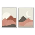 thumbnail image 3 of Stupell Industries Sun and Crescent Moon Warm Dessert Canyon Landscape, 11 x 14, Design by Taylor Shannon Designs, 3 of 5