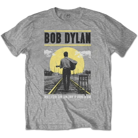Bob Dylan Unisex T-Shirt Slow Train (XX-Small)