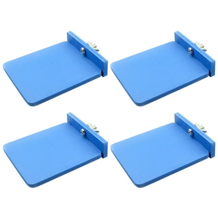 

4pcs Delicate Hamster Wooden Fan Pedal Jump Platform for Pet Entertainment(Random Color)
